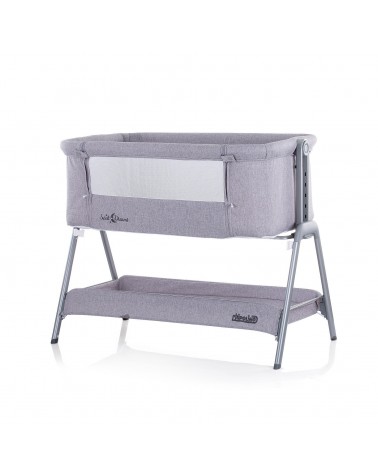 CUNA DE COLECHO  SWEETS DREAMS GREY LINEN DE CHIPOLINO